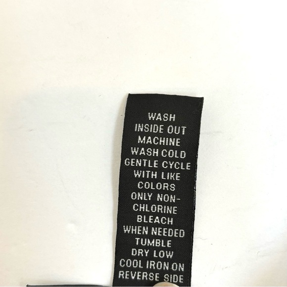 INC Floral Embroidered Square Neck Bell Sleeve Boho Cotton Tunic Black Large - Picture 5 of 6